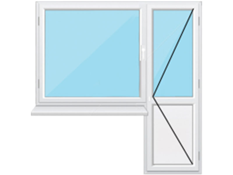 Окно на балкон